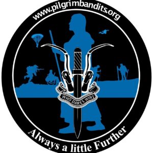 Pilgrim Round Car Sticker