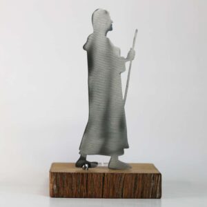 Alternative view of Pilgrim Silhouette Ornament